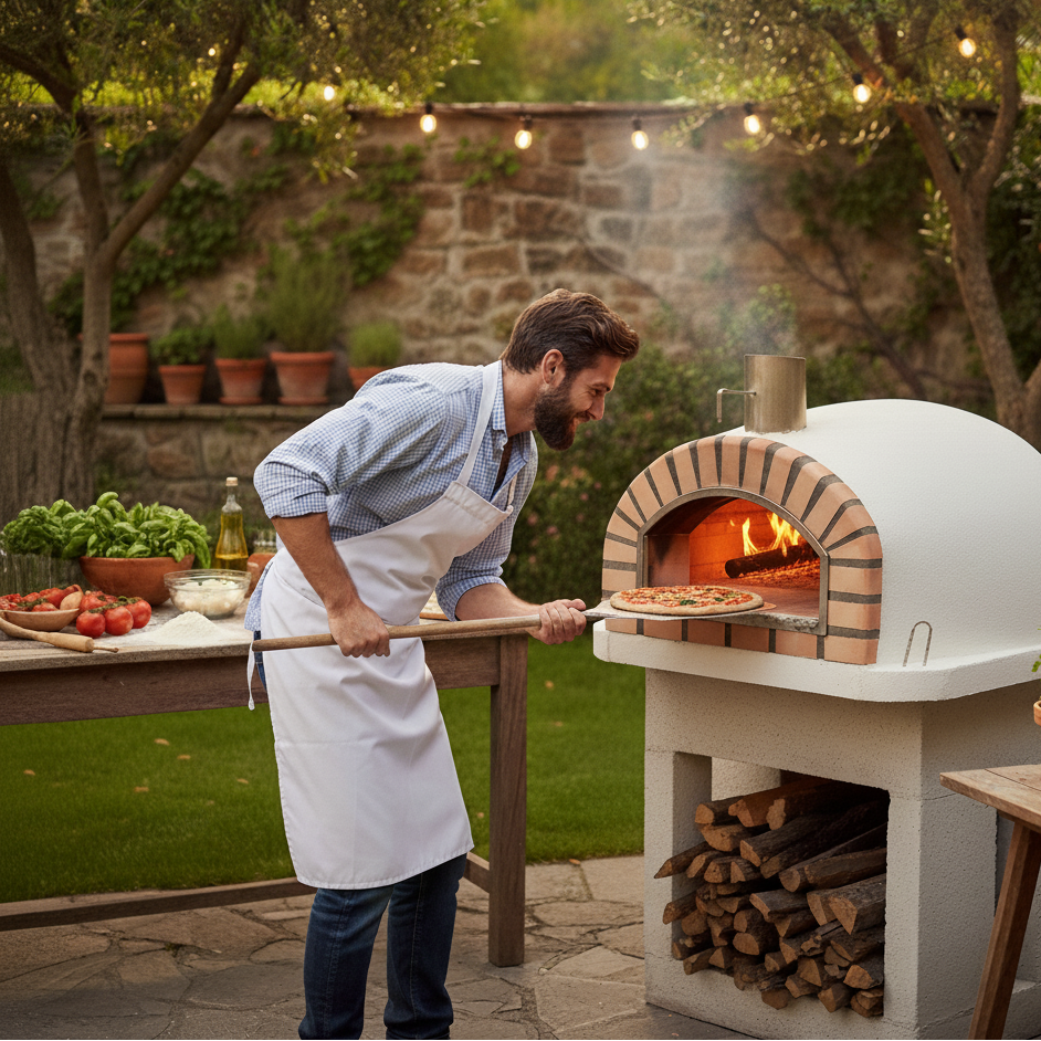 Four à Bois Vesuvio 100 cm – Four à Pizza Authentique